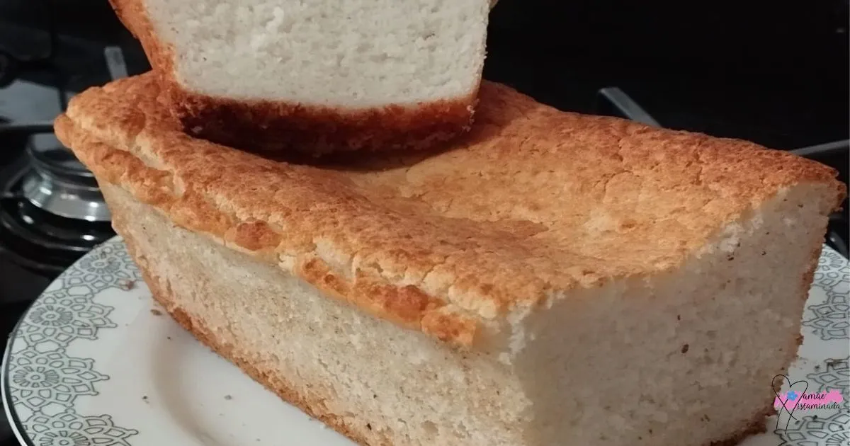 pão sem glúten vegano